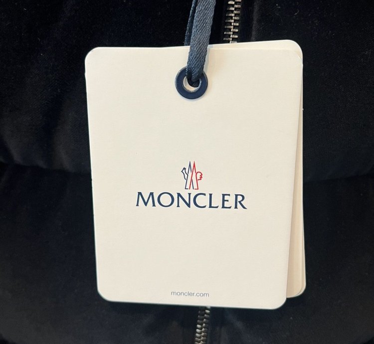 Moncler Navy Armorique Down Jacket