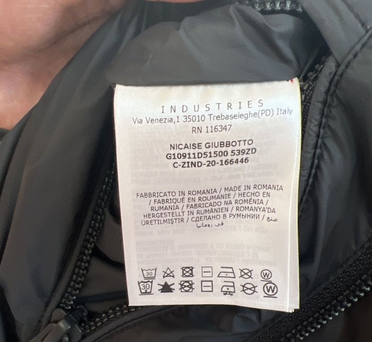 Moncler Nicaise Long Down Jacket