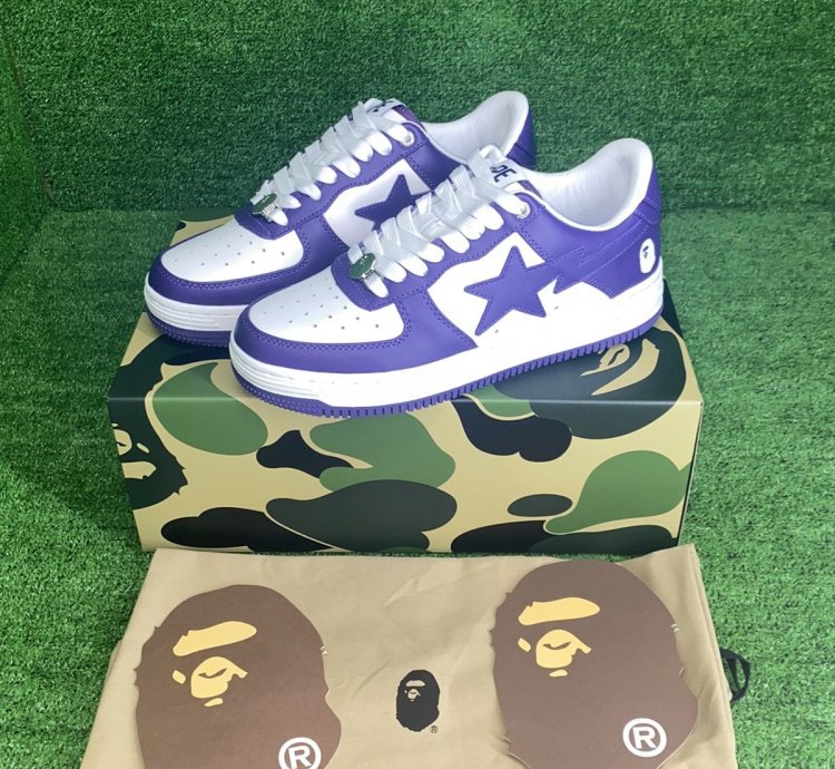 Bape Sta 4 Purple Size 9 5