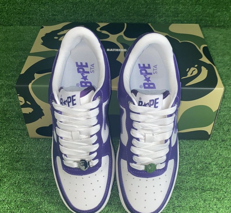 Bape Sta 4 Purple Size 9 5