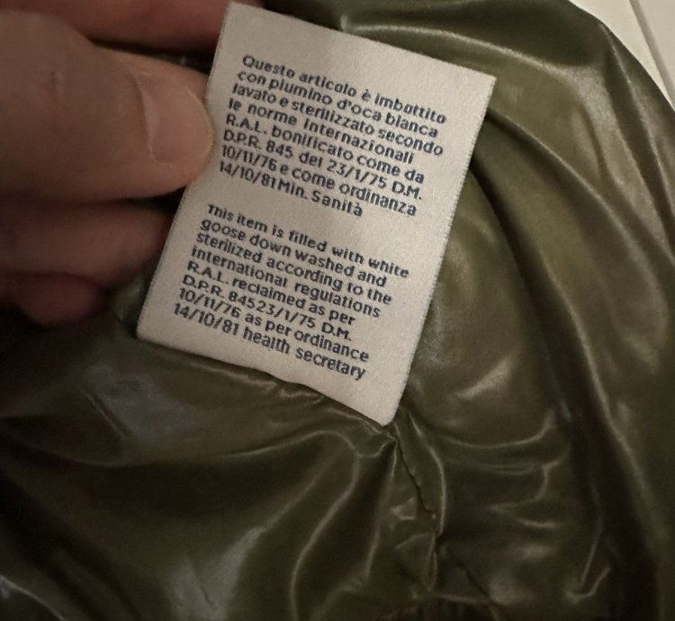 Moncler Orange Maya Winter Jacket Size Xlarge 4