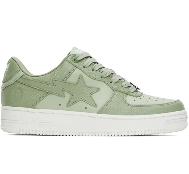 Bape Sta 9 Green Sneakers