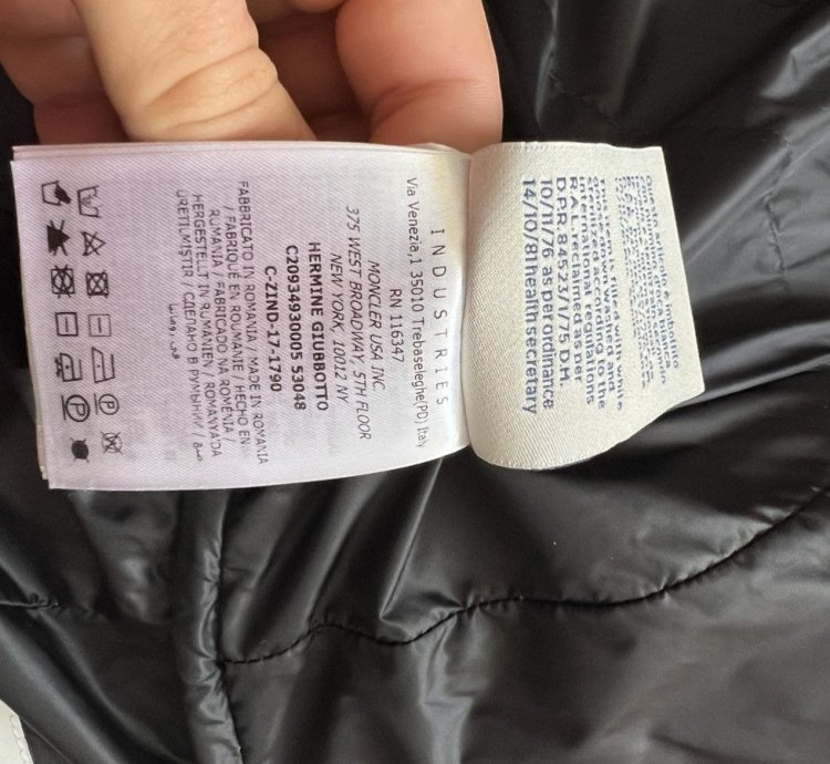 Moncler Parka Jacket Hermine Giubbotto Winter Puffer