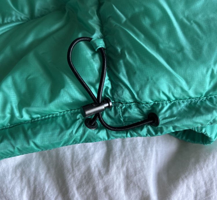 Moncler Peuplier Puffer Jacket In Teal Green