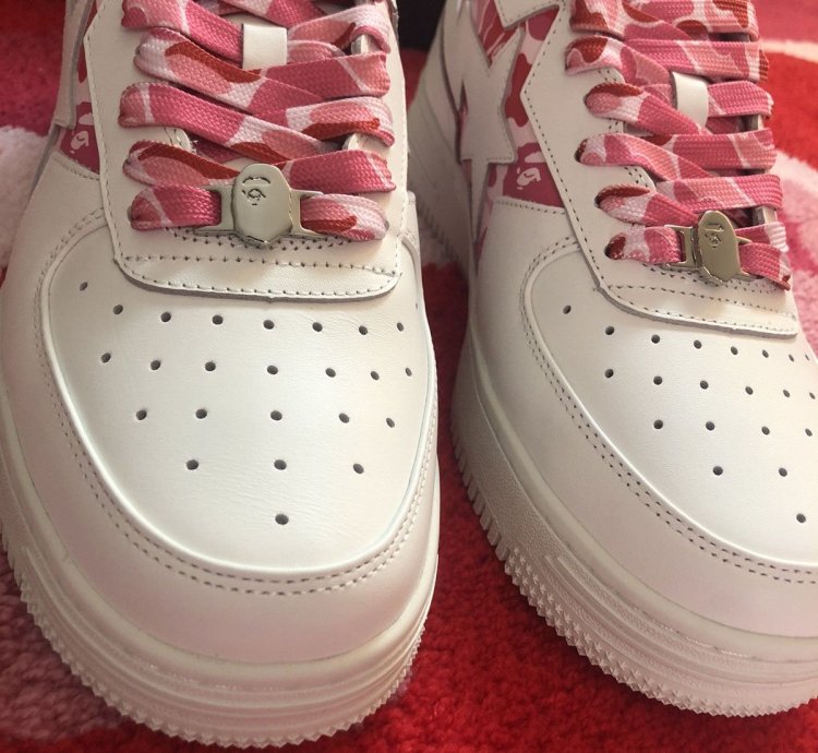 Bape Sta Abc Camo Pink