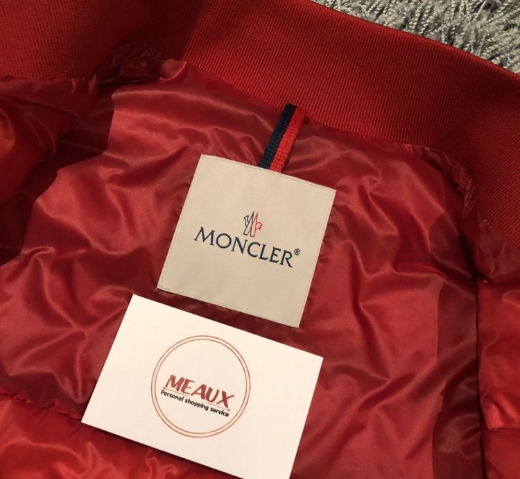 Moncler Red Robert Jacket Bomber Puffer Maya Montgenevre 3