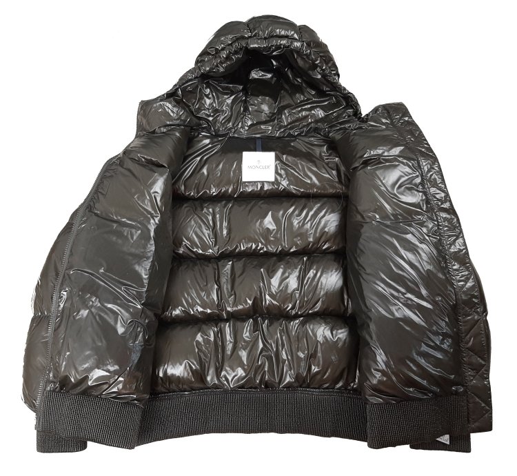 Moncler Runio Down Jacket Green Size 3 Oversized Women