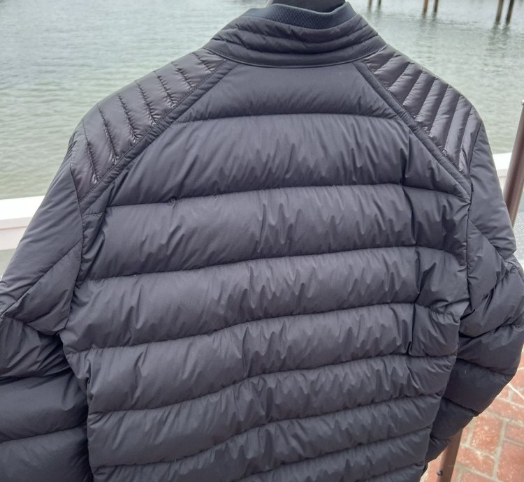 Moncler Samalens Down Biker Jacket