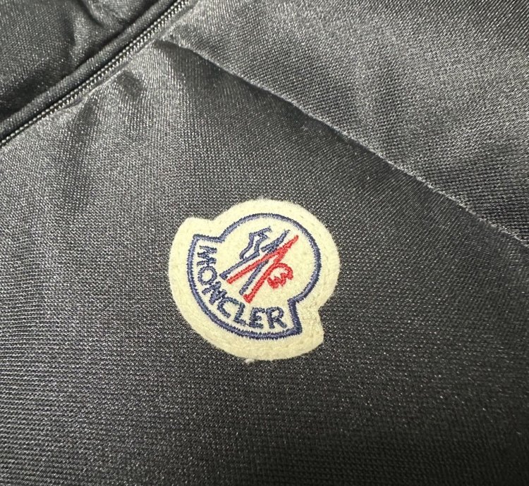 Moncler Sanbesan Mens Puffer Jacket Black Size 3 Large