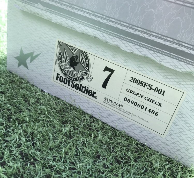 Bape Sta Isetan Check Patent Leather