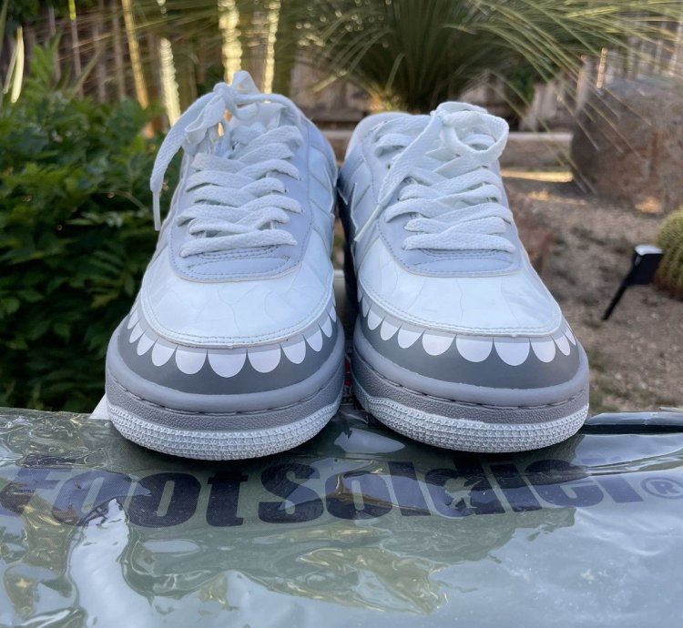 Bape Sta Kaws - Chomper Gray Ds 8 5