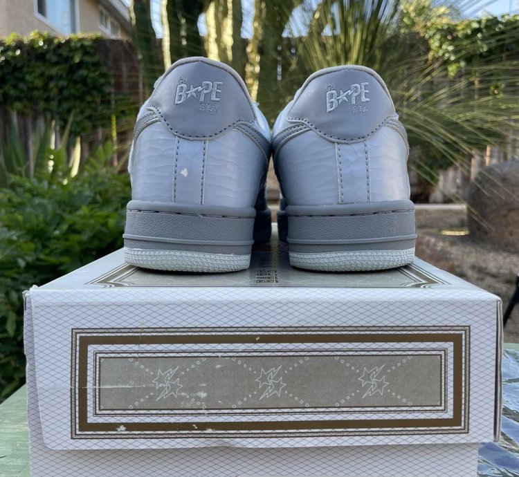 Bape Sta Kaws - Chomper Gray Ds 8 5