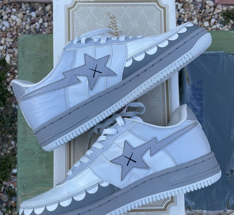 Bape Sta Kaws - Chomper Gray Ds 8 5