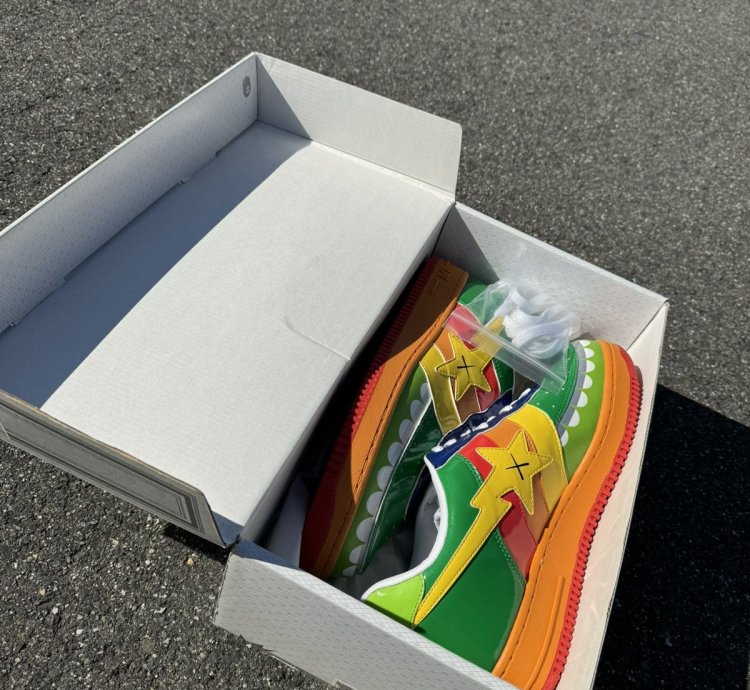 Bape Sta Kaws 2006 Patent Leather