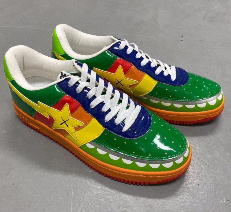 Bape Sta Kaws 2006 Patent Leather