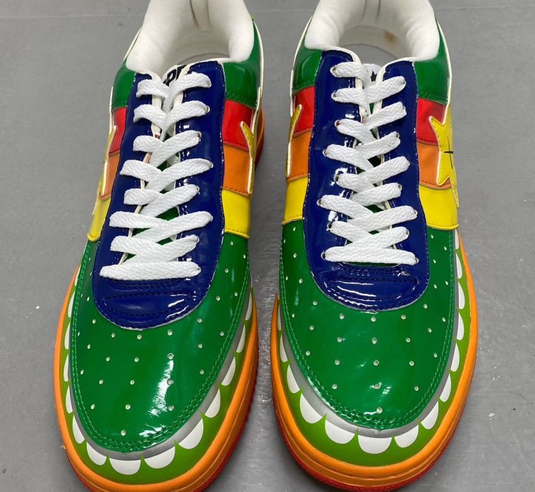 Bape Sta Kaws 2006 Patent Leather