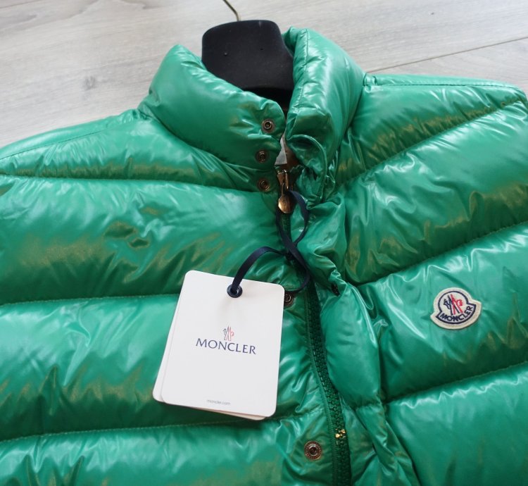Moncler Tibb Down Jacket Vest Green Xl Xxl