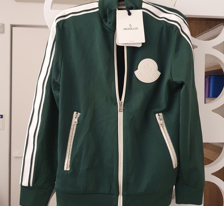 Moncler Track Jacket Rubbersided-logo-patch Zip Through