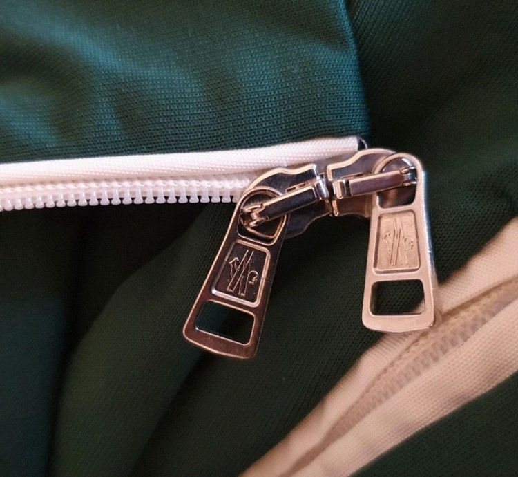 Moncler Track Jacket Rubbersided-logo-patch Zip Through