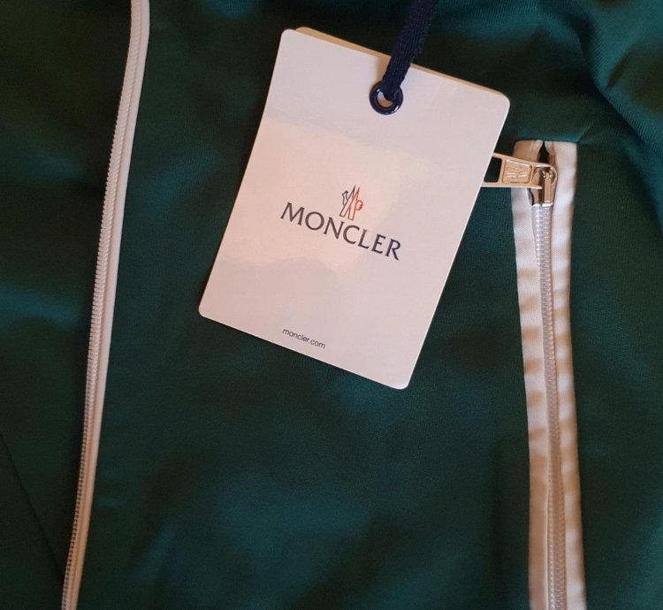 Moncler Track Jacket Rubbersided-logo-patch Zip Through