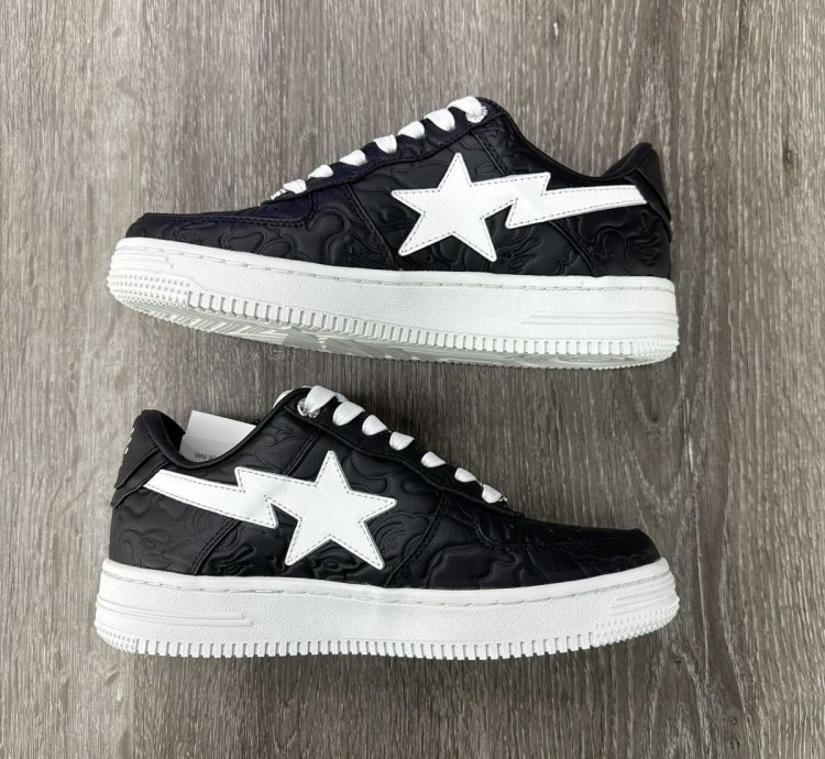 Bape Sta Low 3 Line Camo black