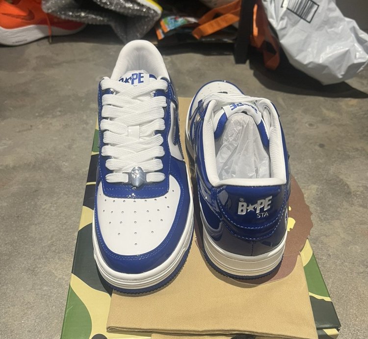 Bape Sta Low College Blue