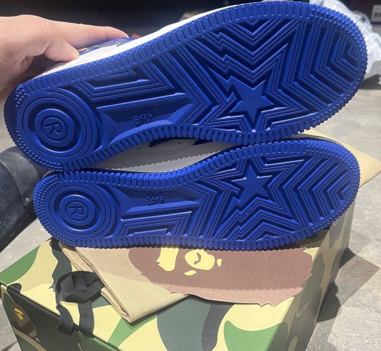 Bape Sta Low College Blue