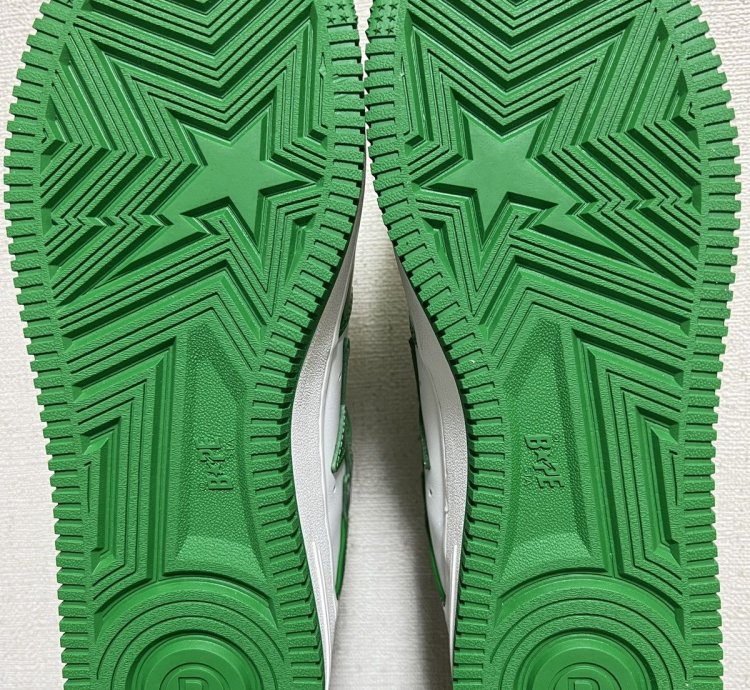 Bape Sta Low Green 2022 Sz8 5