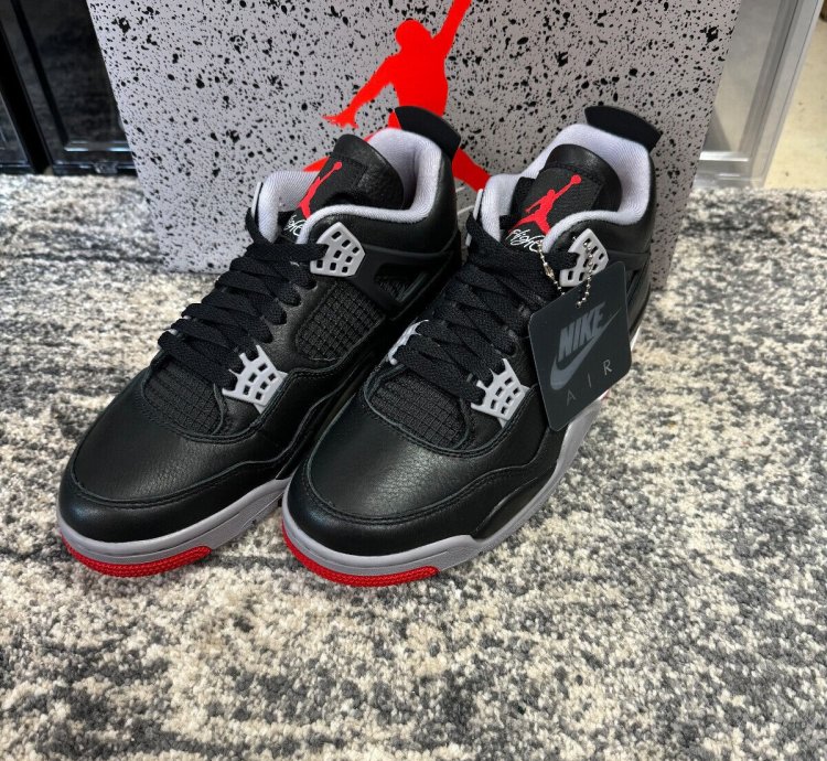 Nike Air Jordan 4 Retro Bred Reimagined