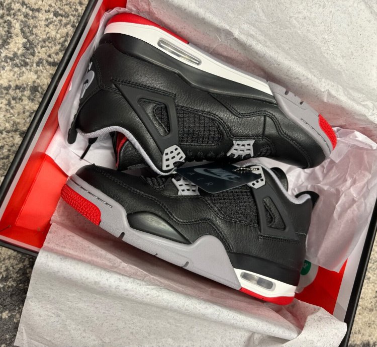 Nike Air Jordan 4 Retro Bred Reimagined