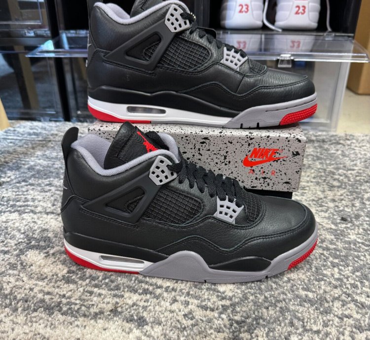 Nike Air Jordan 4 Retro Bred Reimagined