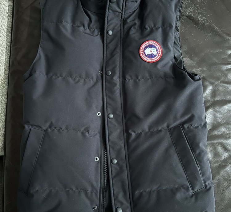 Navy Blue Canada Goose Vest