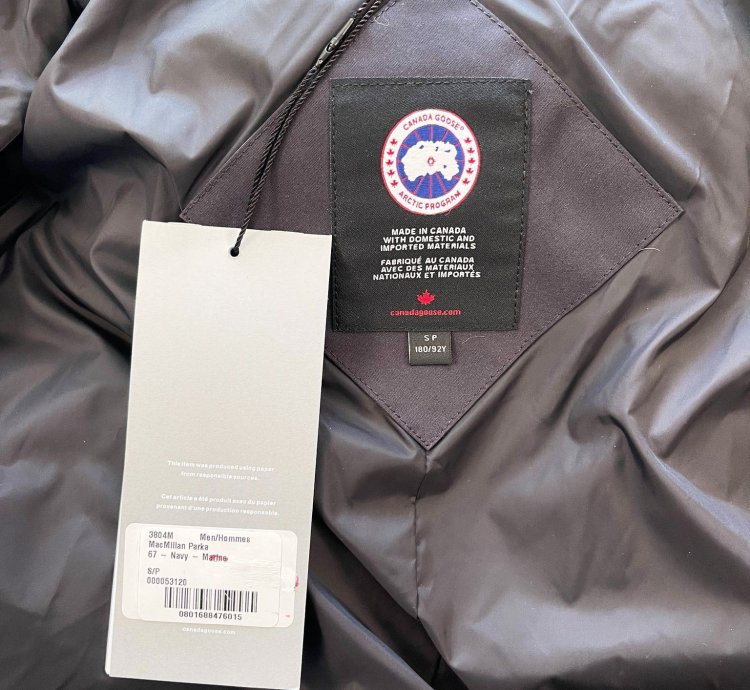 Navy Canada Goose Macmillan Men Jacket