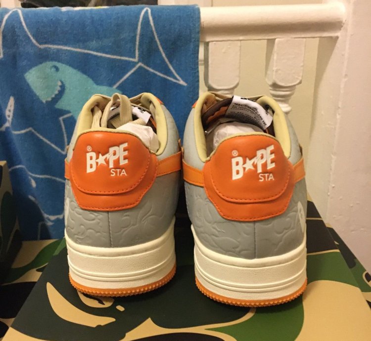 Bape Sta Low Orange