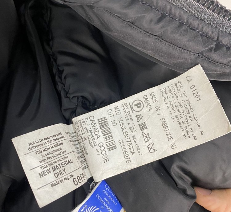 Never Worn Vintage Canada Goose Chilliwack Bomber Jacket