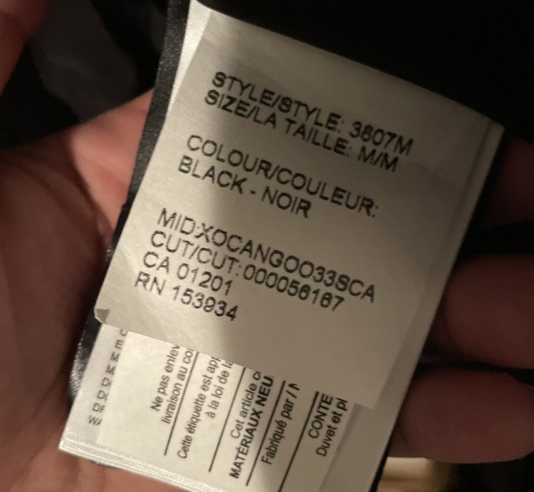 New Canada Goose Woolford Down Jacket
