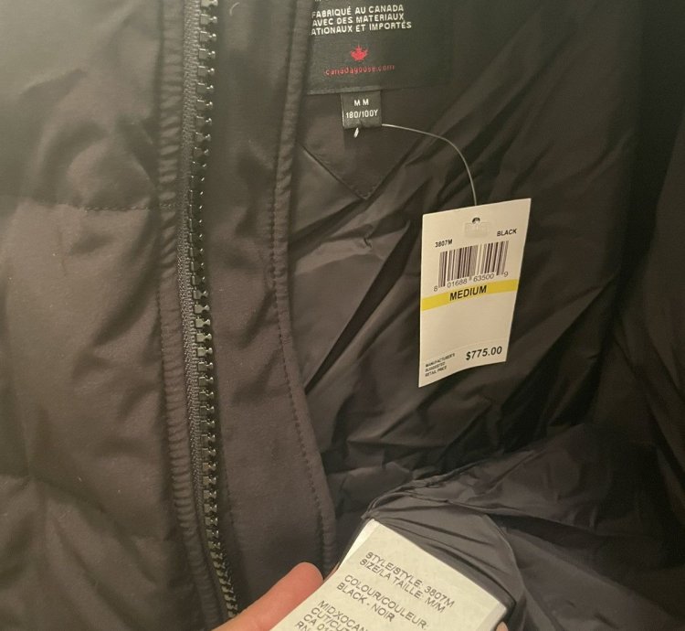 New Canada Goose Woolford Down Jacket