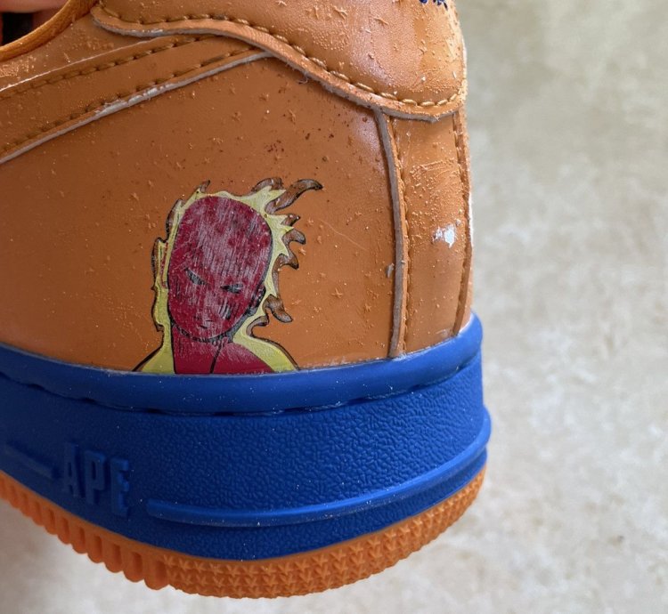 Bape Sta Marvel Human Torch Us 11