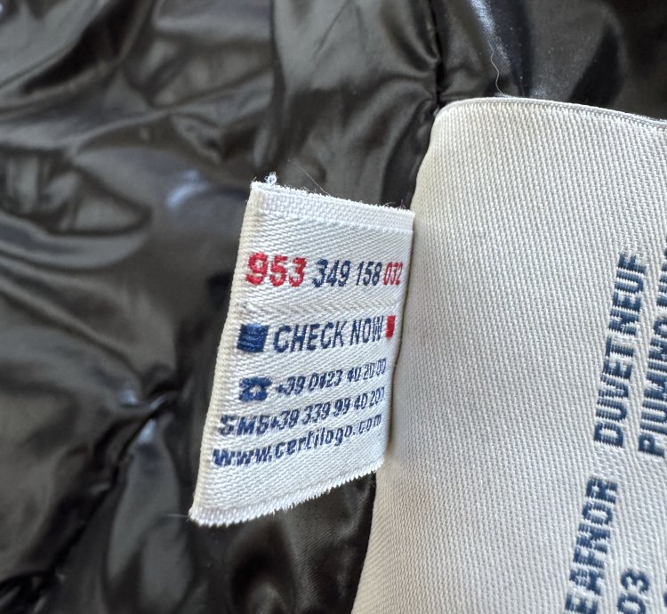 New Moncler Bea Drape Puffer Jacket