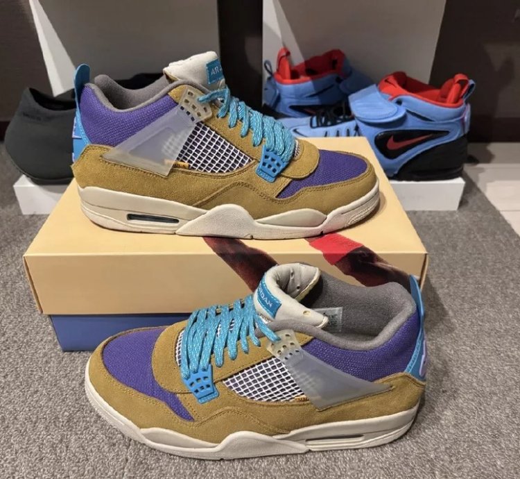 Ds New Nike Air Jordan Iv 4 Desert Moss