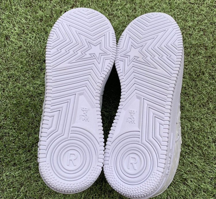 Bape Sta Ostrich White