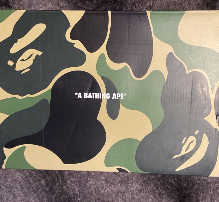 Bape Sta Patent Leather White Red 2023