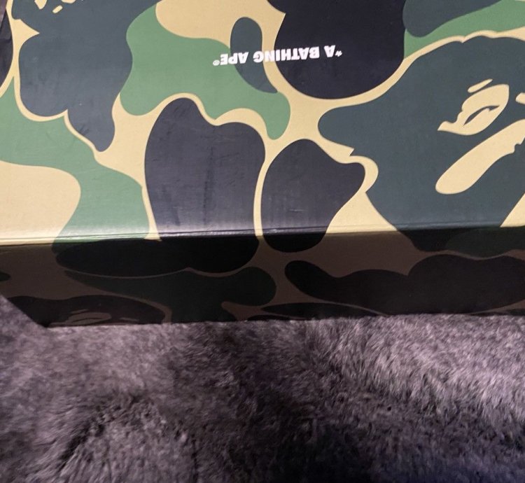 Bape Sta Patent Leather White Red 2023