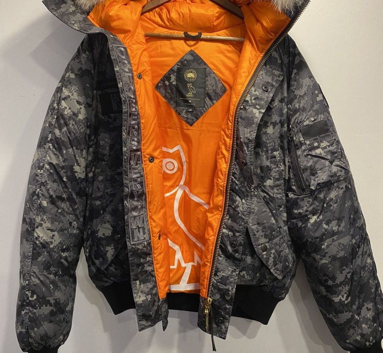 Ovo Canada Goose Digi Camo Bomber