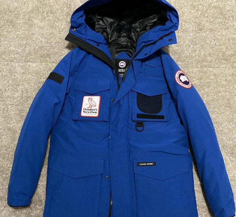 Ovo Canada Goose Terrain Parka Royal Blue