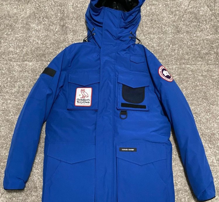 Ovo Canada Goose Terrain Parka Royal Blue