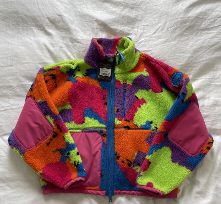 Paola Pivi Camo Bears Fleece Jacket