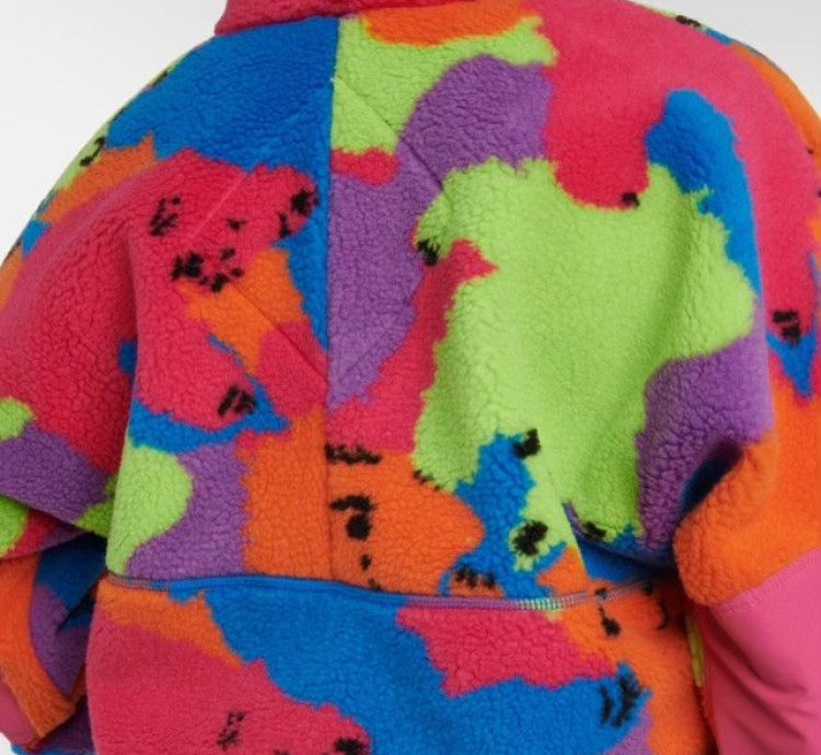 Paola Pivi Camo Bears Fleece Jacket