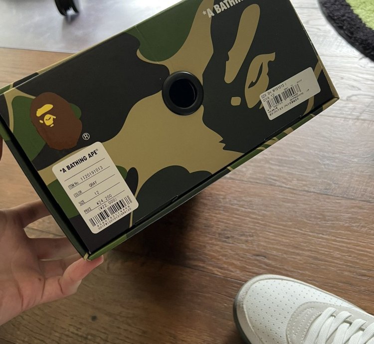 Bape Suede Roadsta Grey