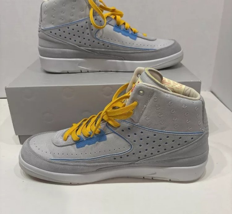Nike Air Jordan 2 Sp X Union grey Fog